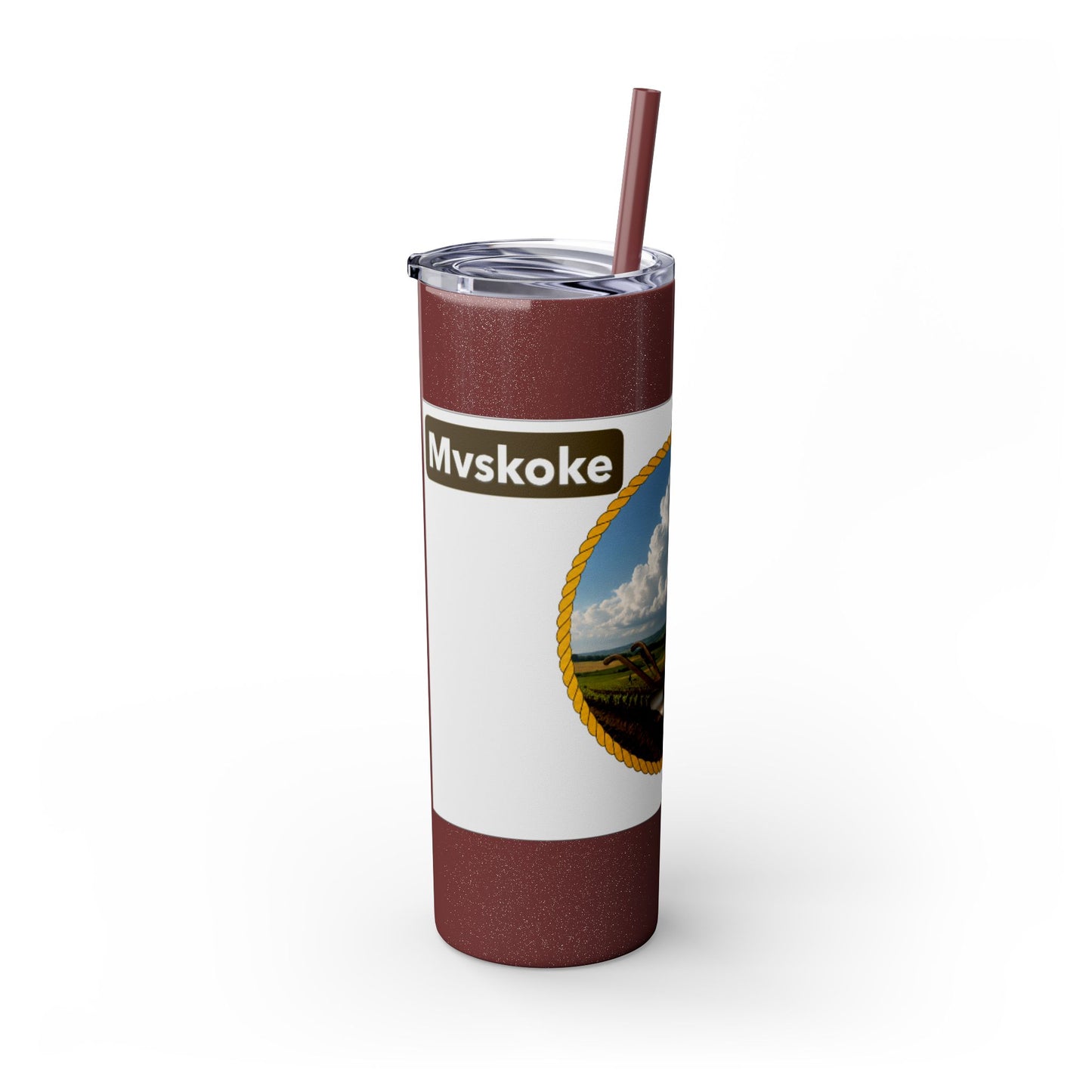 Muscogee Skinny Tumbler