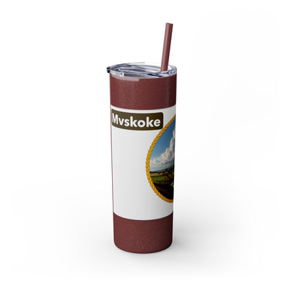 Muscogee Skinny Tumbler