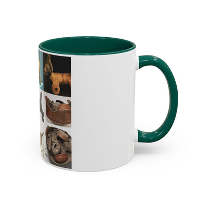 Aztec Artifact Photos Collage Coffee Mug (11oz/15oz)
