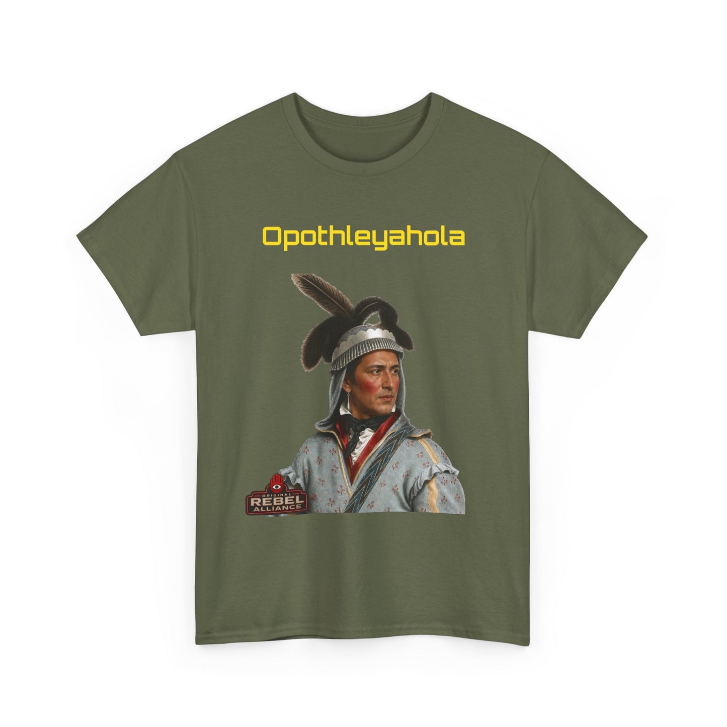 Opothleyahola Text — Historical Tribute Shirt