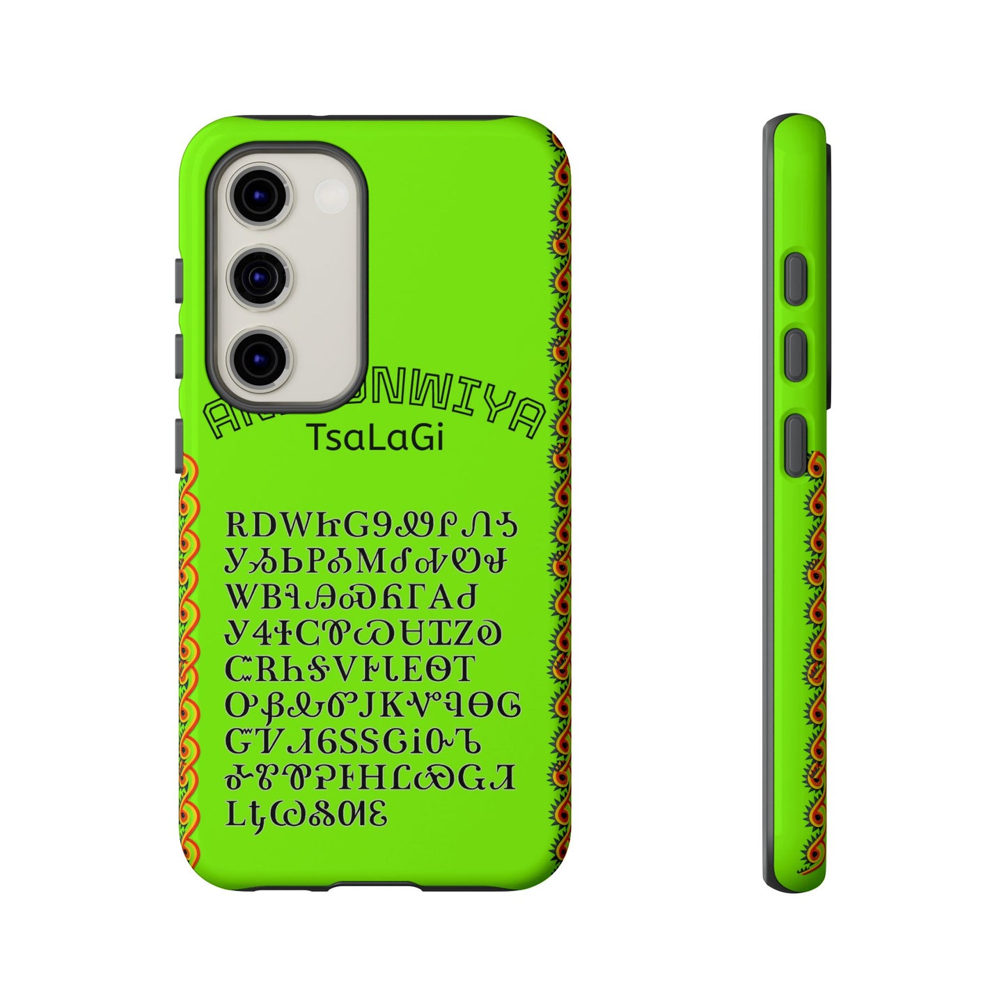 Cherokee Phone Case — Anityuniwya TsaLaGi Star Design (Protective Tough Case)