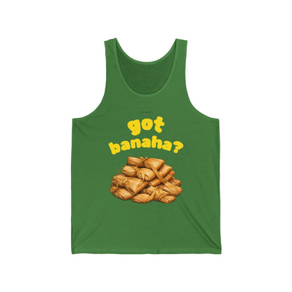 Got Banaha? Funny Banana Bread Stack Tank Top