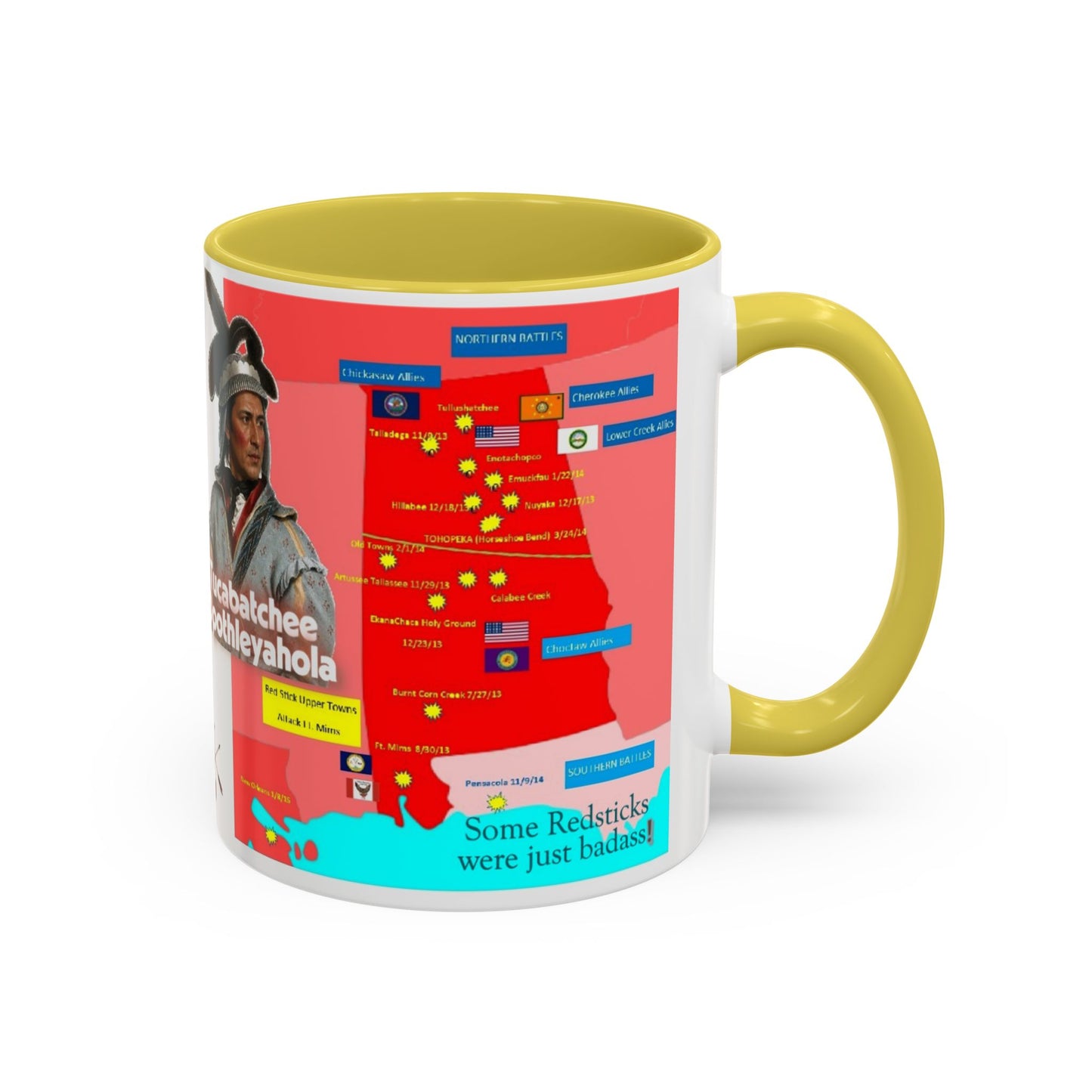 Opothleyahola Colorful Mugs (11oz, 15oz)