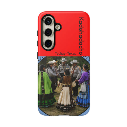 Caddo Phone Case – Native Dancers Photo Design (Kaddhadachto)
