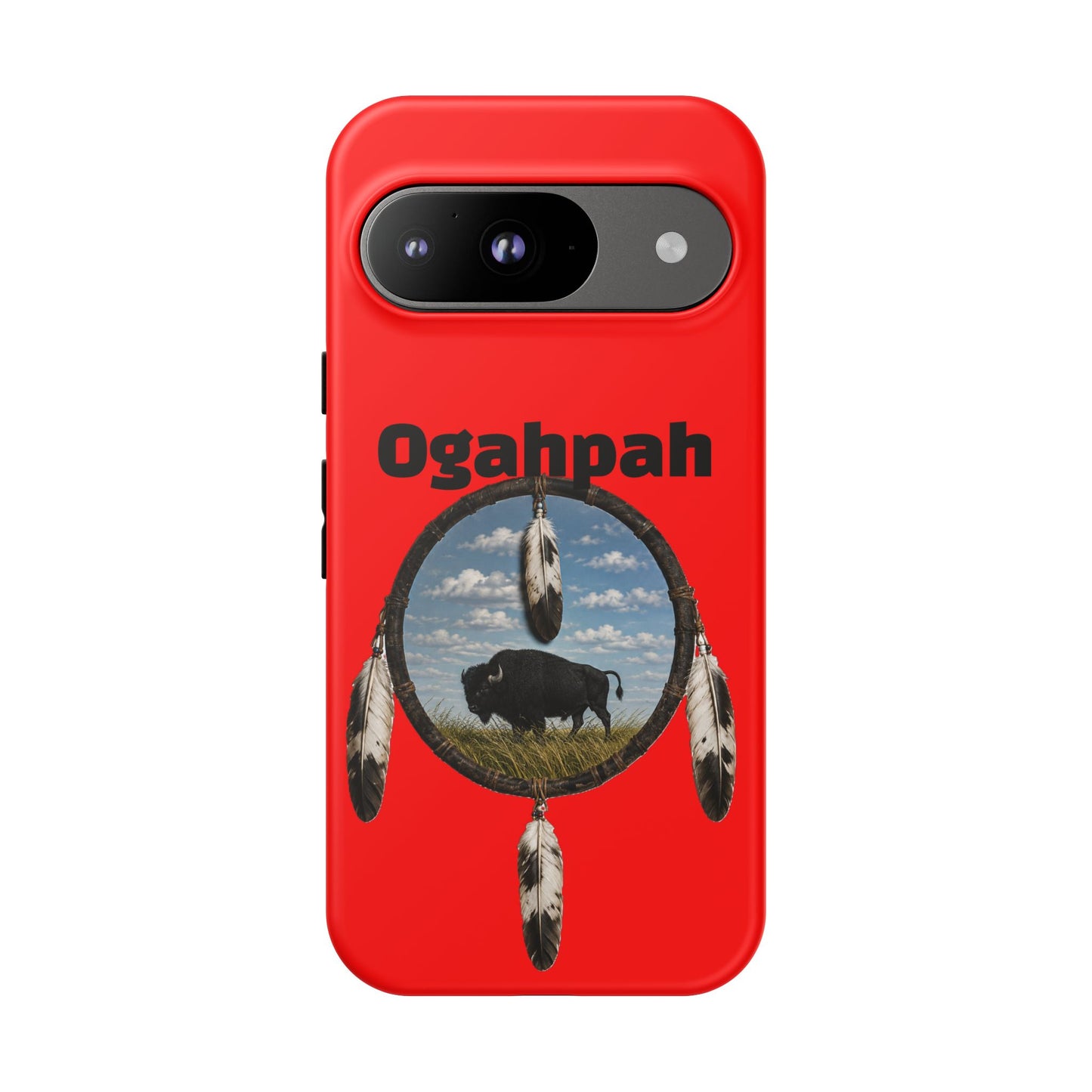 Quapaw Ogahpah Buffalo Phone Case — Native-Inspired Tough Case