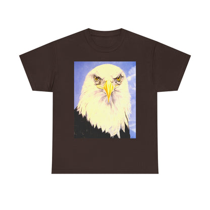 Bald Eagle Graphic Tee — Patriotic Vintage Bird T-Shirt with Arrow Back Design