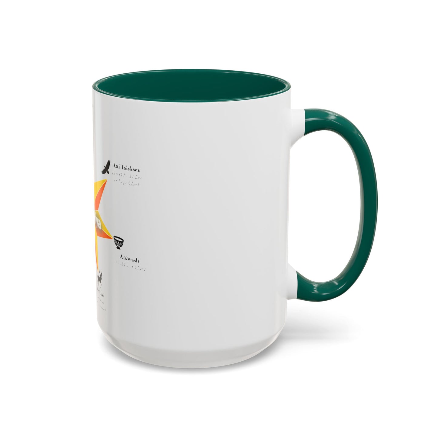 Aniyunwiya Star Map Coffee Mug — Native Seneca/Onondaga Language Names
