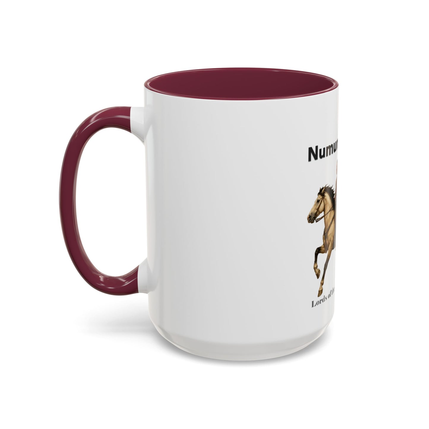 Comanche Numunah ‘Lords of the Plains’ Horseman Coffee Mug — Native Warrior Ceramic Mug (11oz/15oz)