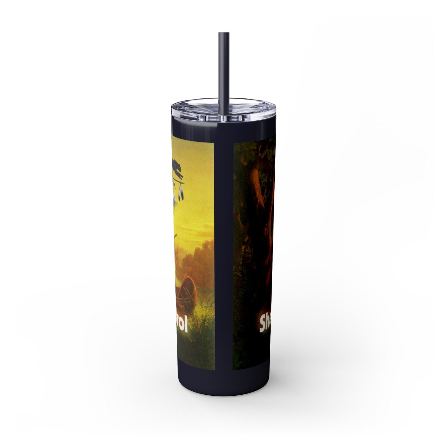 Shawnee East Skinny Tumbler with Straw, 20oz