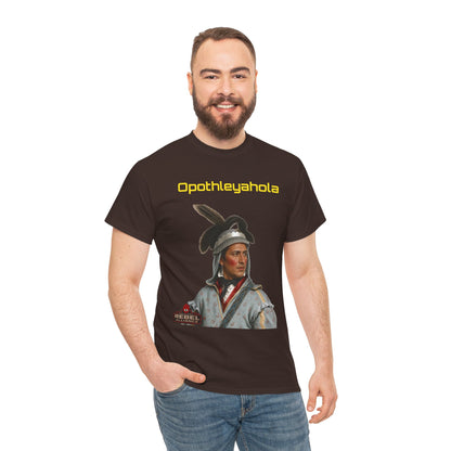 Opothleyahola Text — Historical Tribute Shirt