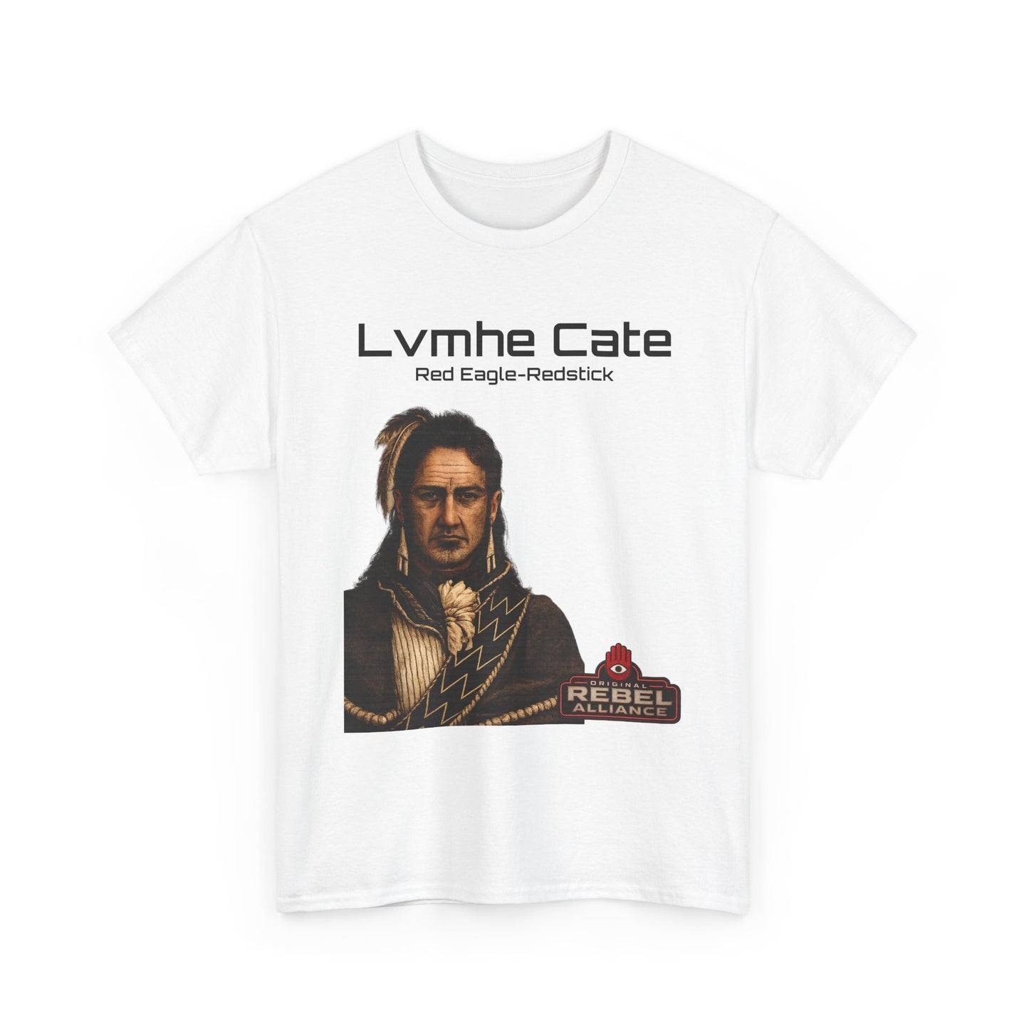 Lvmhe Cate Portrait Tee — Rebel Alliance Retro Sci‑Fi Graphic Shirt
