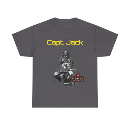 Capt. Jack Graphic Tee — Rebel Archer Vintage Arrow Back Print