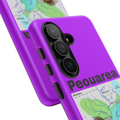 Peoria Phone Case — 'Peouarea' Dreamcatcher Shield Design