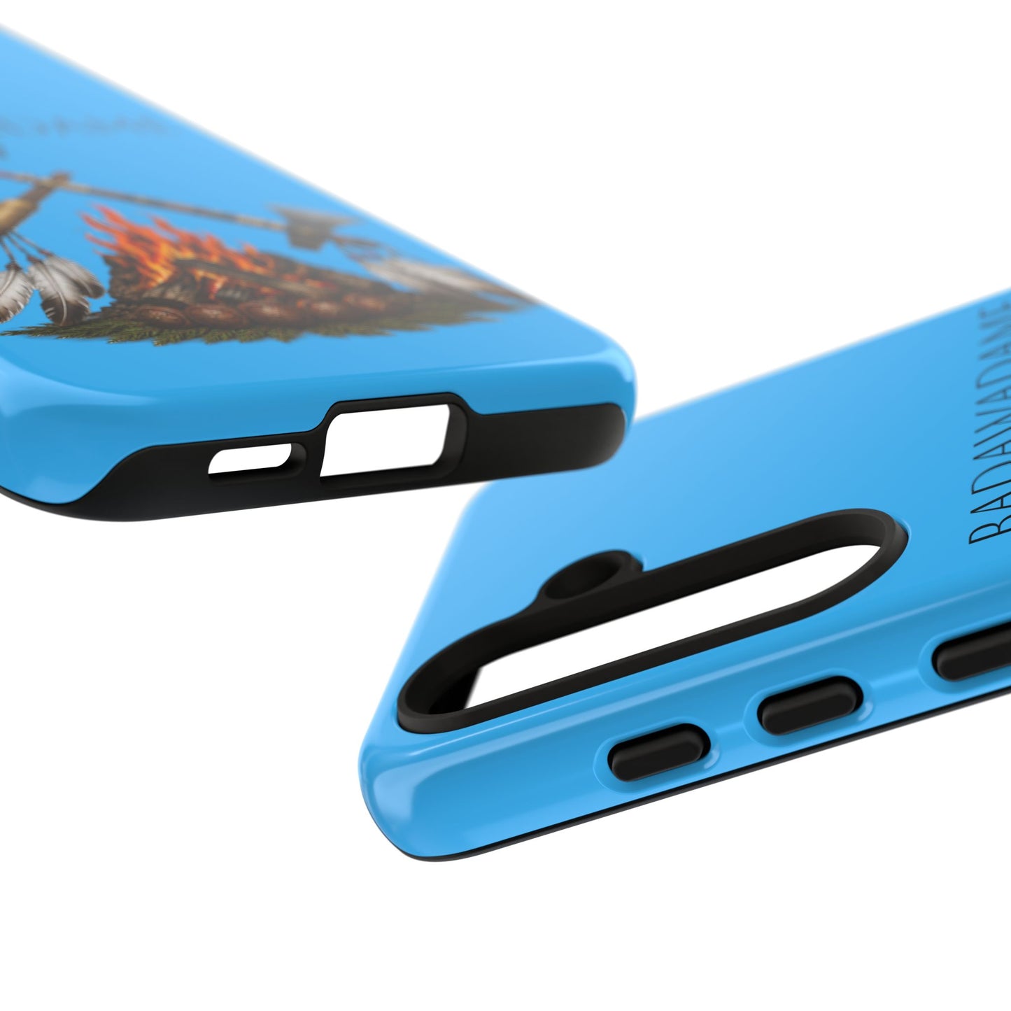 Pottawatomi Tough Cases: 'Badawadame Nadaw' Campfire & Tools Phone Case