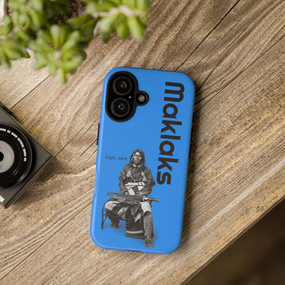 Modoc Blue 'Maklaks' Tough Phone Case with Eagle Drum Design