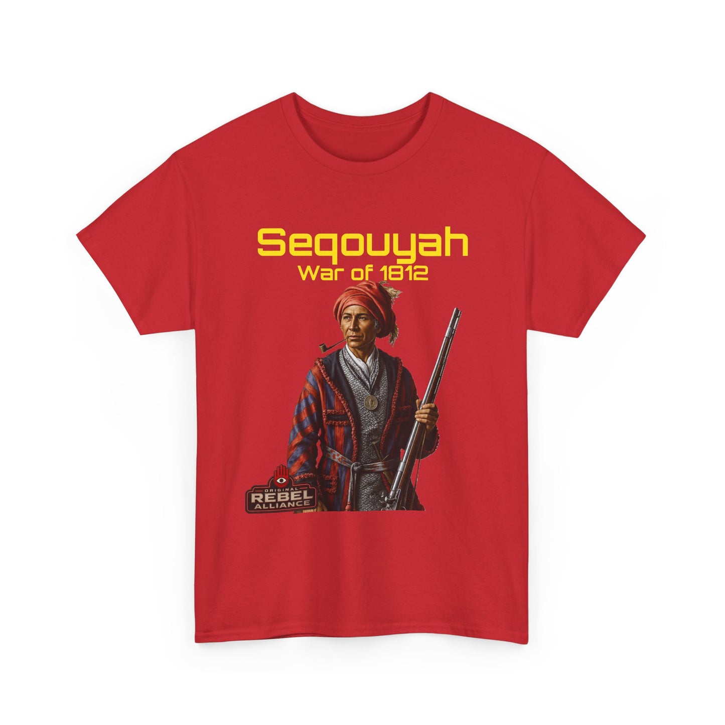 Sequoyah War of 1812 T-Shirt — Native American Historical Tee