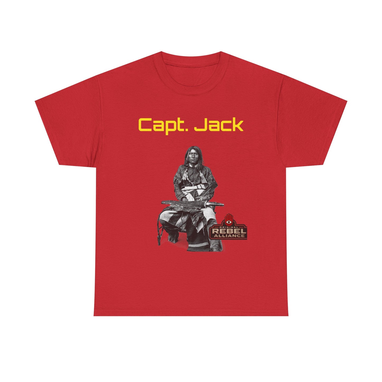 Capt. Jack Graphic Tee — Rebel Archer Vintage Arrow Back Print