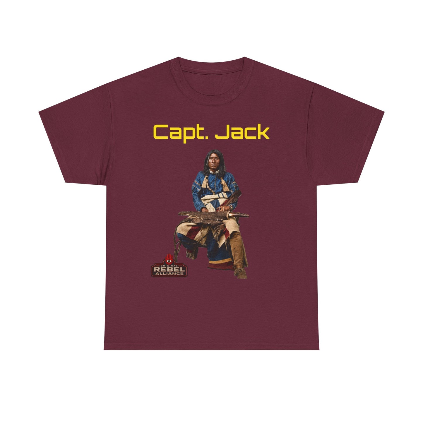 Capt. Jack Graphic Tee — Vintage Captain Illustration Shirt