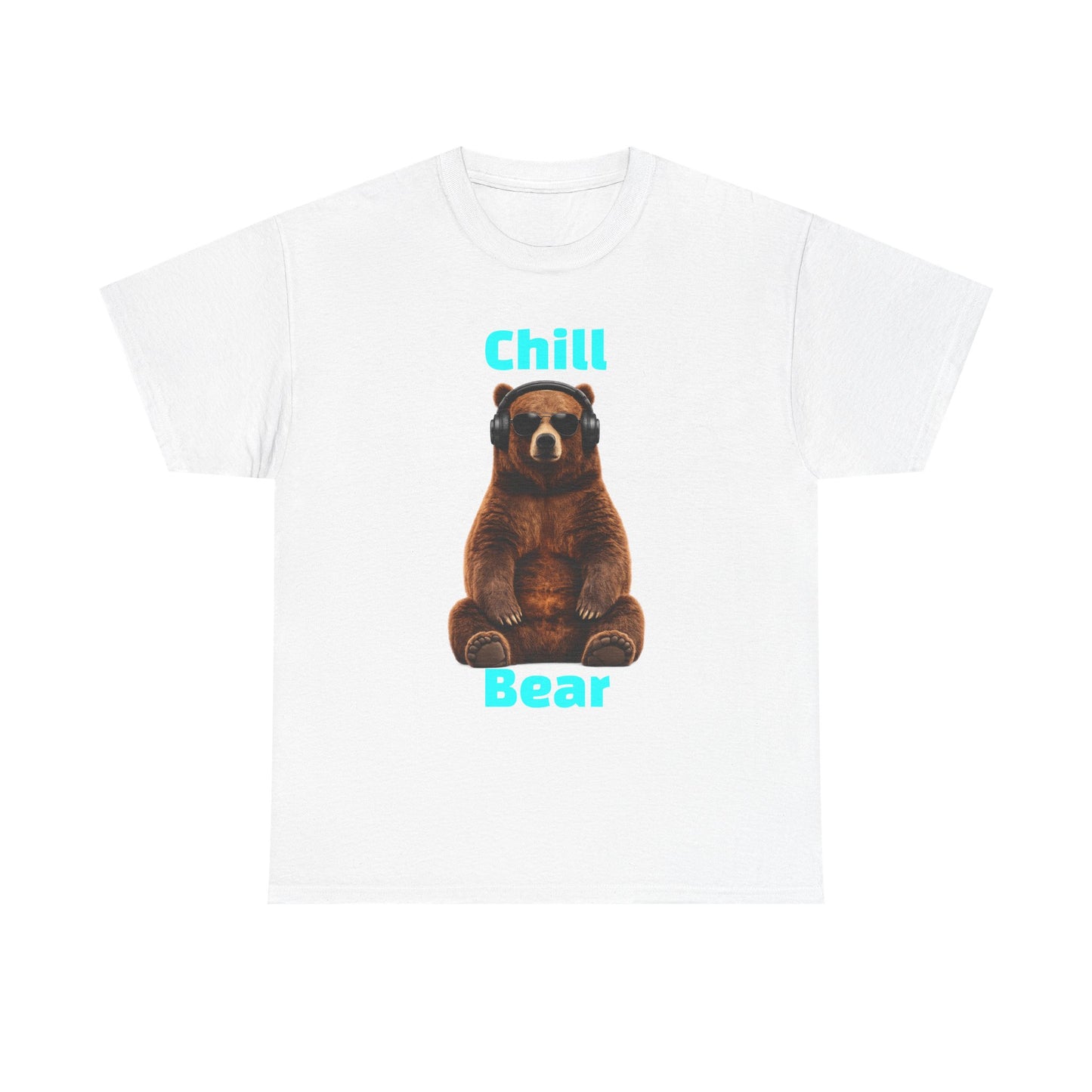 Chill Bear Tee — Cute Relaxed Bear Graphic T-Shirt