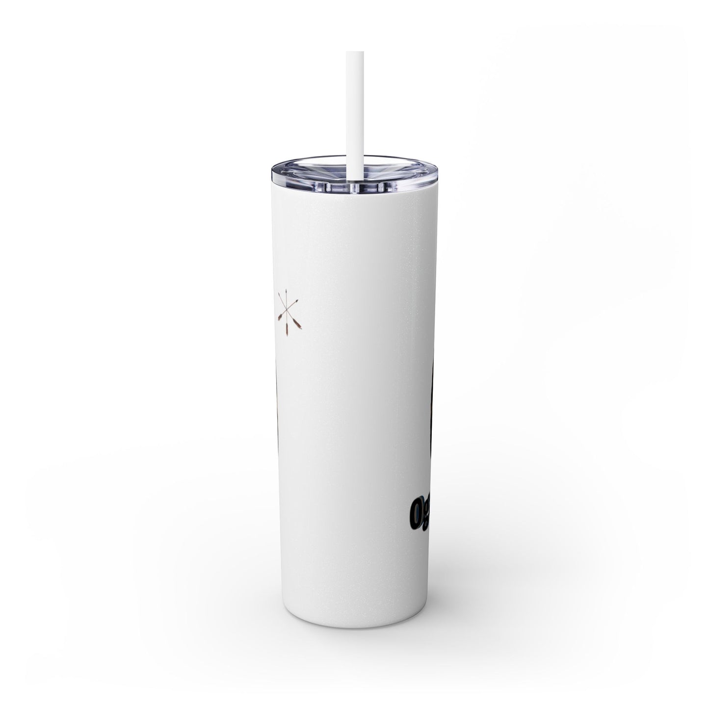 Quapaw Buffalo Skinny Tumbler 20oz — Ogahpahka Design