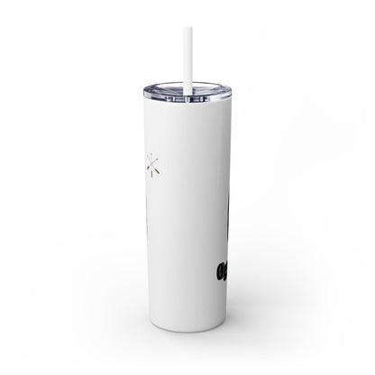 Quapaw Buffalo Skinny Tumbler 20oz — Ogahpahka Design