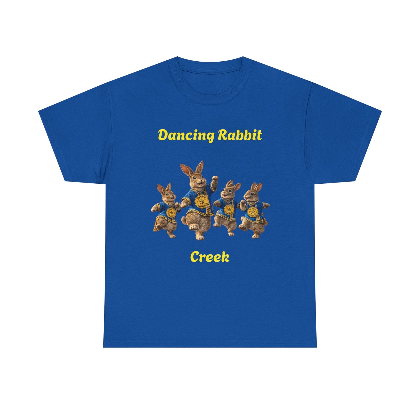 Dancing Rabbit Creek Tee — Vintage Dancing Bunnies Graphic T-Shirt