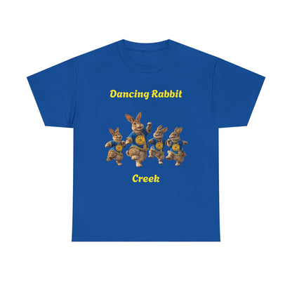 Dancing Rabbit Creek Tee — Vintage Dancing Bunnies Graphic T-Shirt