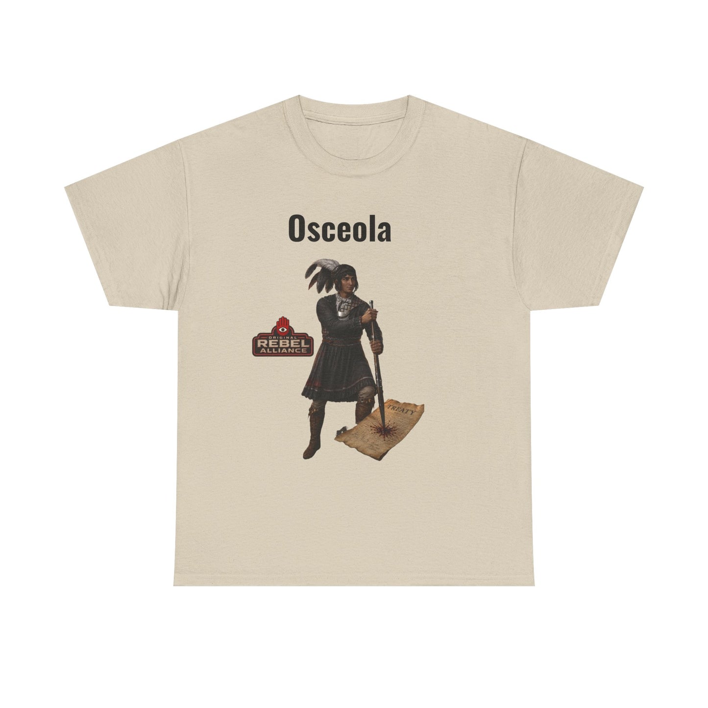 Osceola T-Shirt — Seminole Rebel Historical Tribute Tee
