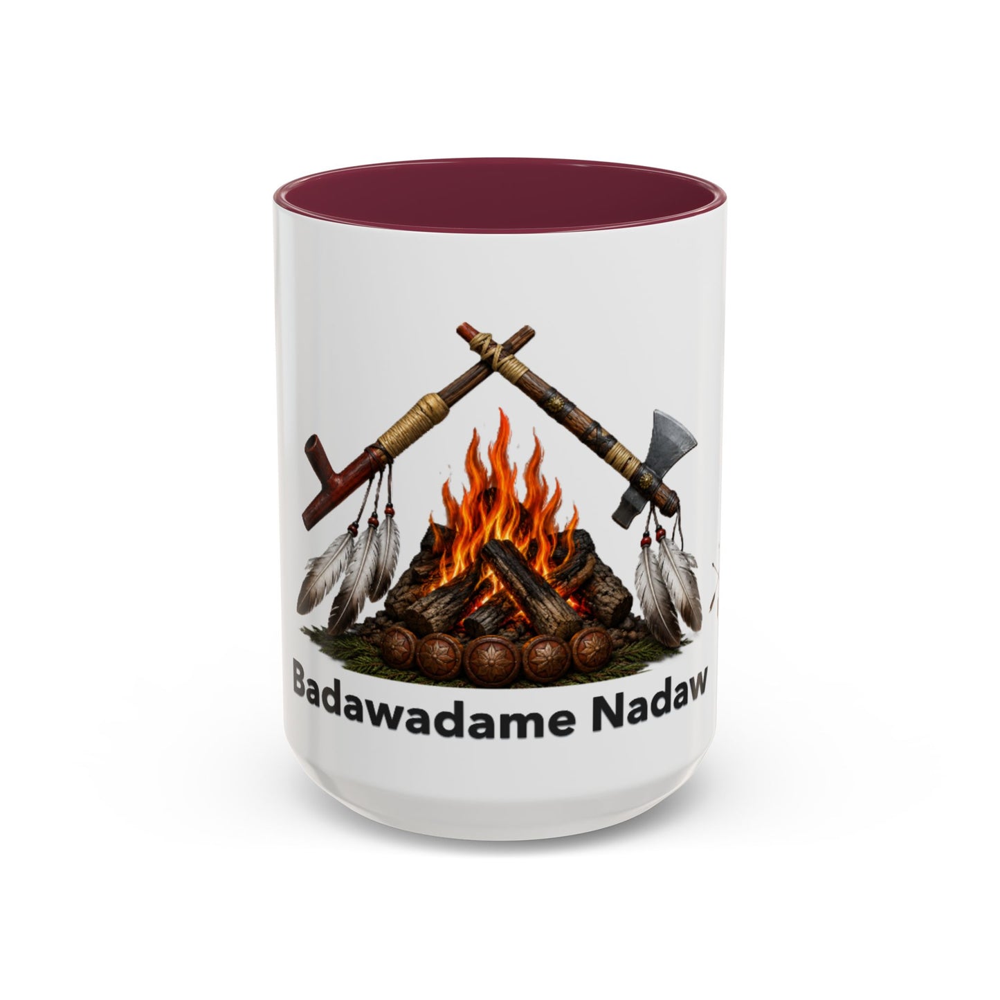 Potawatomi Native Pride Campfire Mug — Badawadame Nadaw Design (11oz/15oz)