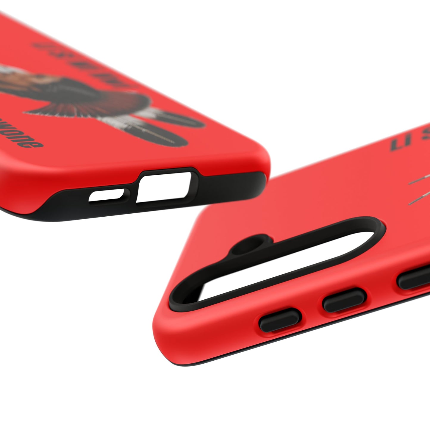 Absentee Shawnee Headdress Phone Case — 'Li Si Wi Ni' Design