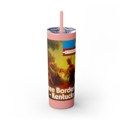 Shawnee N Skinny Tumbler with Straw, 20oz