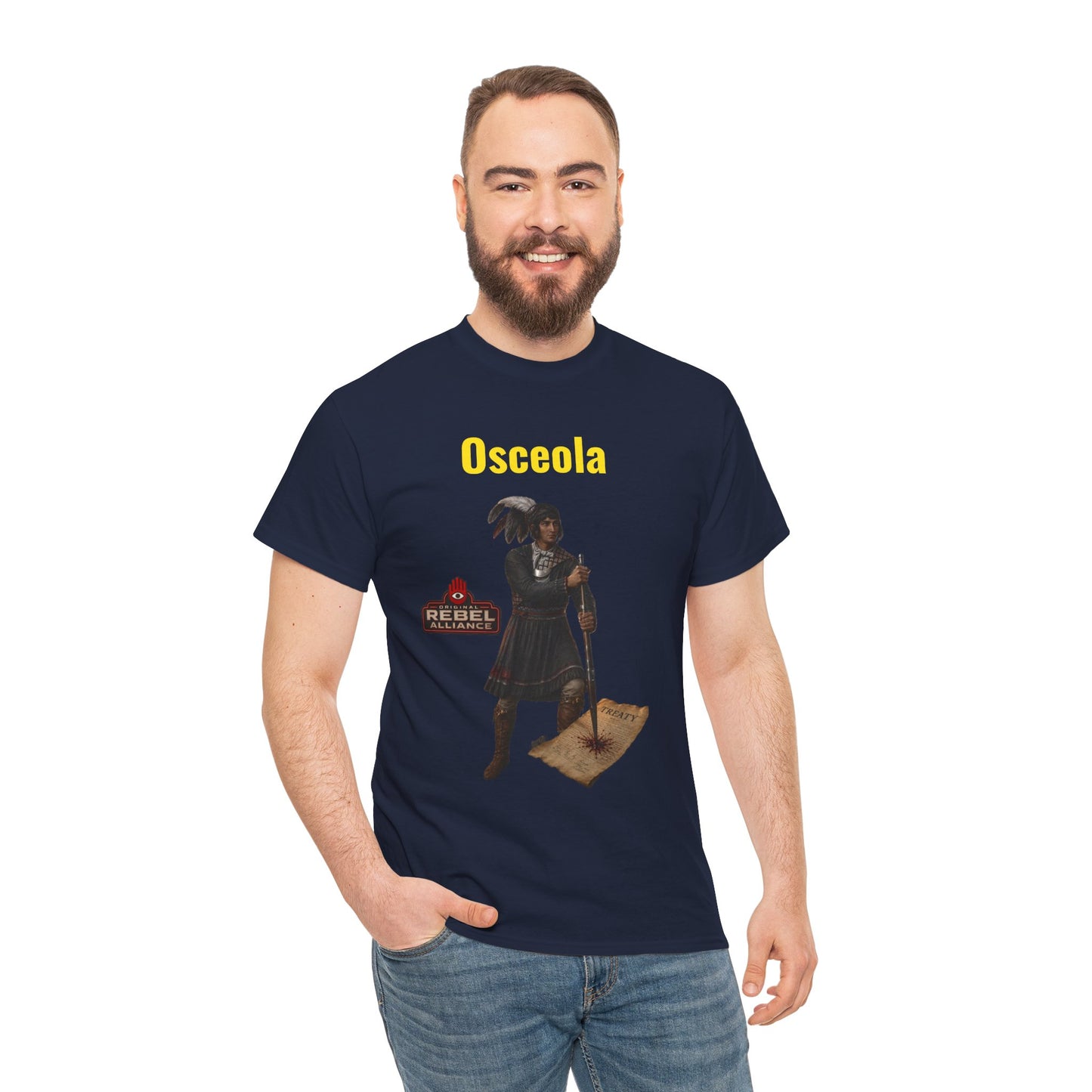 Osceola T-Shirt — Seminole Rebel Historical Tribute Tee