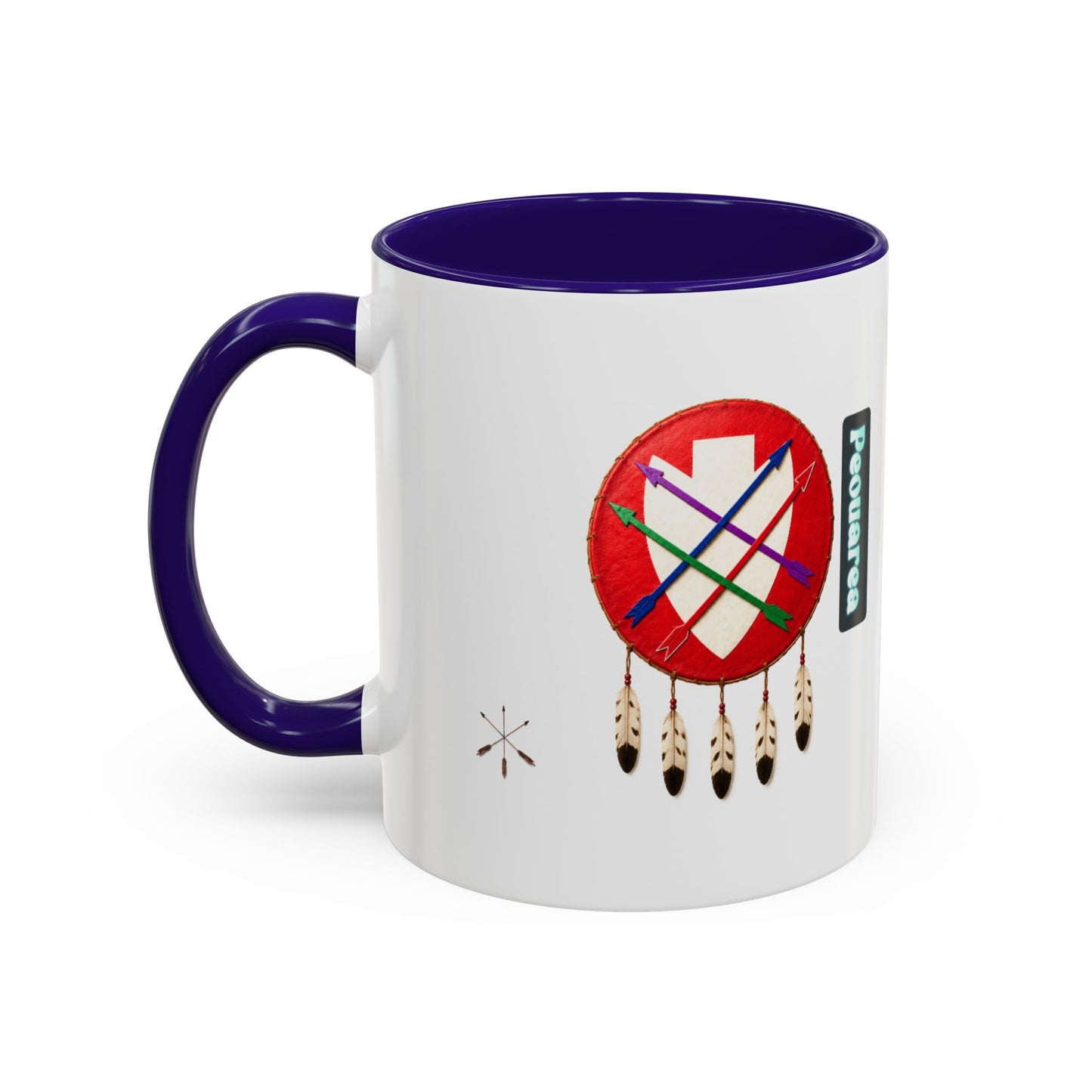 Peoria Powawera Dreamcatcher Coffee Mug — Colorful 11oz & 15oz Ceramic