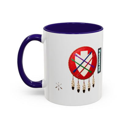 Peoria Powawera Dreamcatcher Coffee Mug — Colorful 11oz & 15oz Ceramic