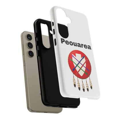 Peoria Phone Case — 'Peouarea' Dreamcatcher Shield Design