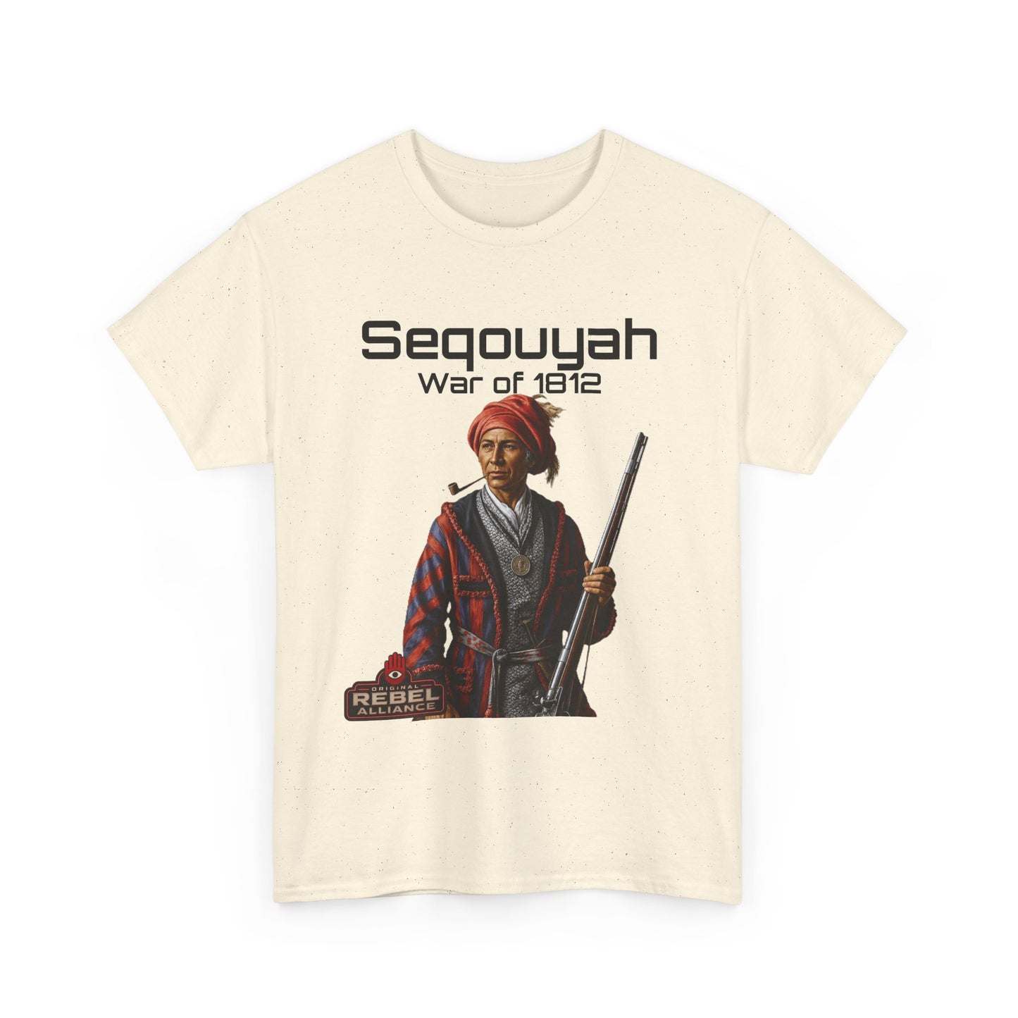 Sequoyah War of 1812 T-Shirt — Native American Historical Tee
