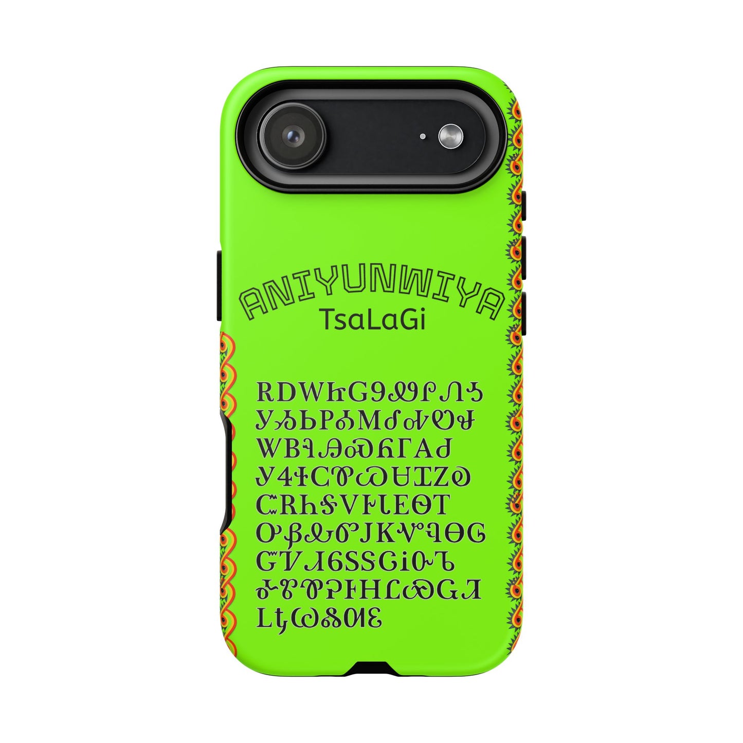 Cherokee Phone Case — Anityuniwya TsaLaGi Star Design (Protective Tough Case)