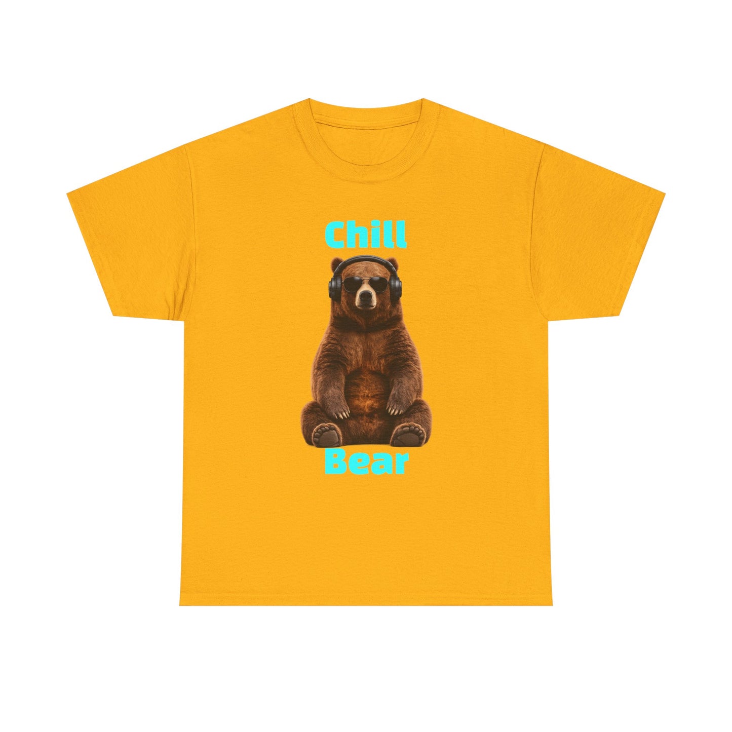 Chill Bear Tee — Cute Relaxed Bear Graphic T-Shirt