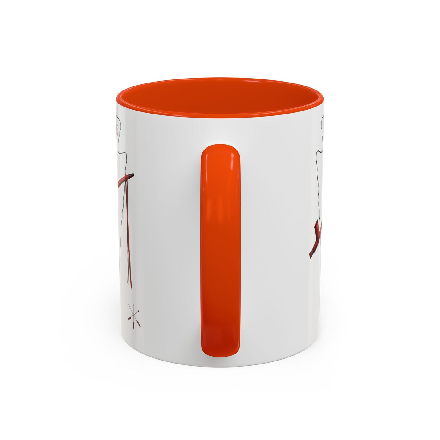 Osage Wazhazhe Tribal Feather Mug (11oz & 15oz) — Native-Inspired Coffee Cup