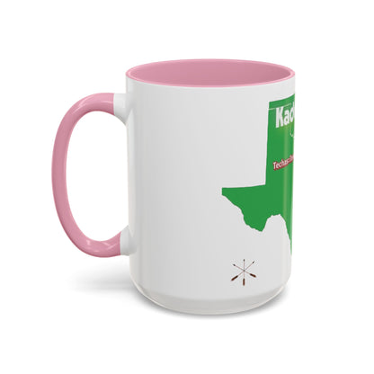 Caddo Kadohadacho Tribal Map Mug — Texas & Nacogdoches Native Pride Coffee Cup (11oz/15oz)