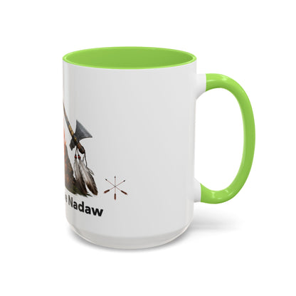 Potawatomi Native Pride Campfire Mug — Badawadame Nadaw Design (11oz/15oz)