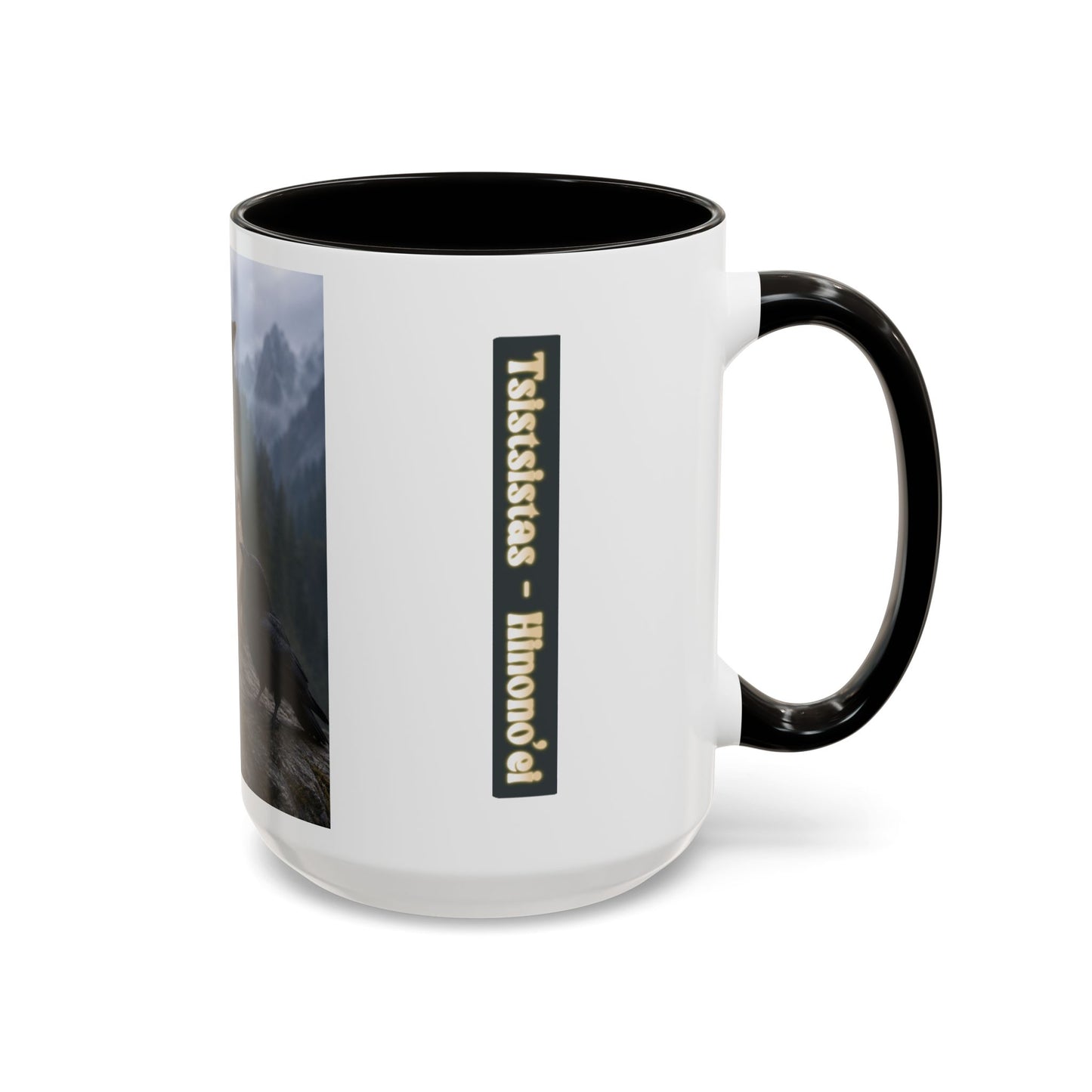 Cheyenne Arapaho Native Heritage Shield Coffee Mug – 'Tsistsistas / Hinono’ei' 11oz & 15oz
