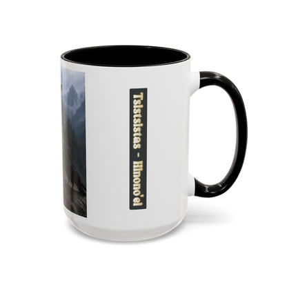 Cheyenne Arapaho Native Heritage Shield Coffee Mug – 'Tsistsistas / Hinono’ei' 11oz & 15oz