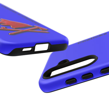 Pawnee Phone Case — Blue 'Chaticks si Chaticks' Wolf Logo Tough Case
