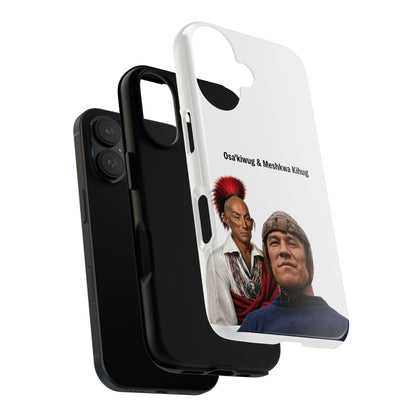 Sac&Fox Phone Case — 'Blackhawk' Raven Crest Protective Tough Case