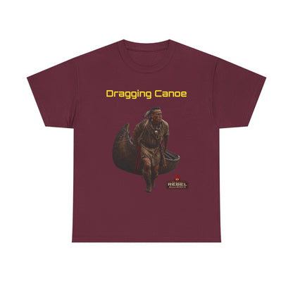 Dragging Canoe Canoe Warrior T-Shirt — Native American Historical Tribute Tee