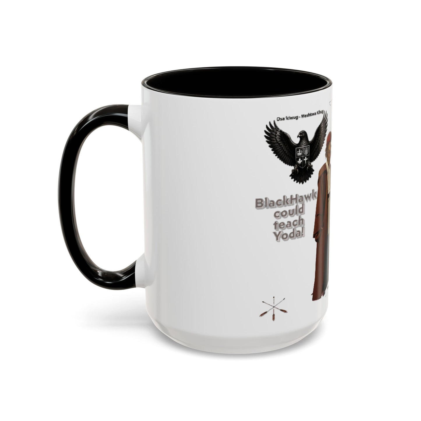 Blackhawk Map Mug — Obi-Wan Kenobi Illustrated Coffee Cup (11oz/15oz)