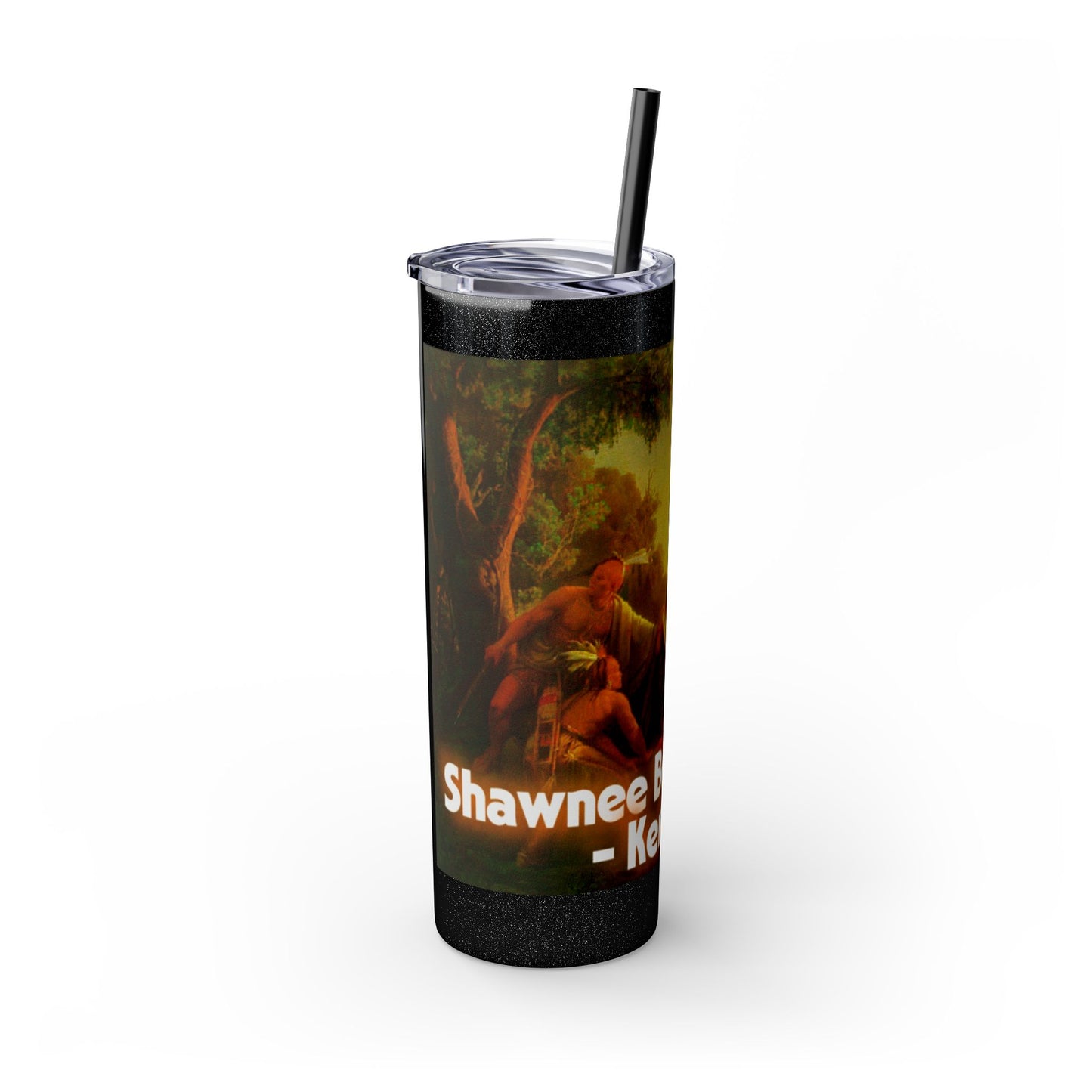 Shawnee N Skinny Tumbler with Straw, 20oz
