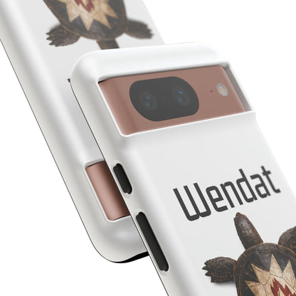 Wyandotte Wendat Turtle Phone Case — Indigenous Turtle Shield Design