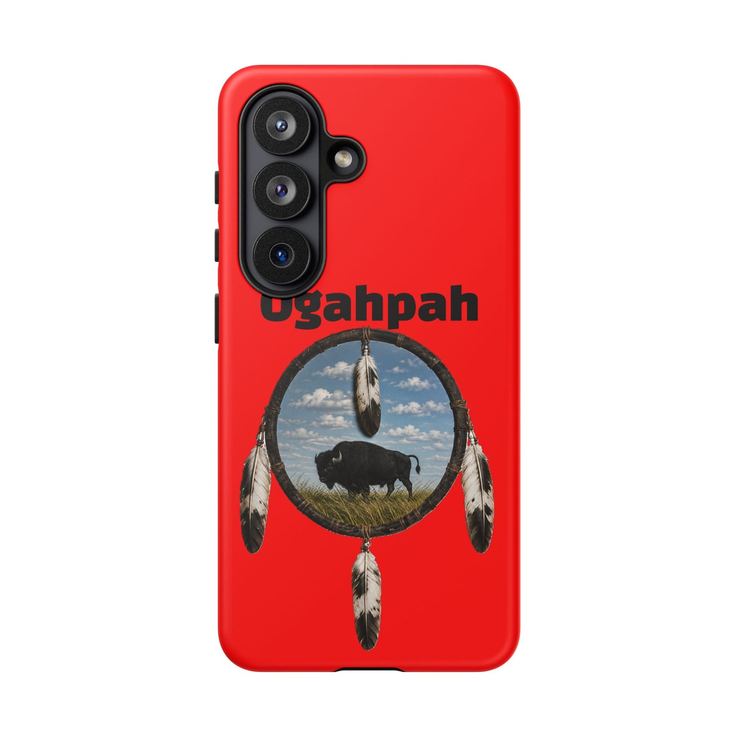 Quapaw Ogahpah Buffalo Phone Case — Native-Inspired Tough Case